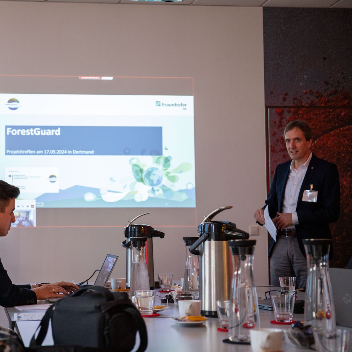 Präsentation Projekttreffen ForestGuard - Entwaldungsfreie Lieferketten am 17.05.2024 in Dortmund