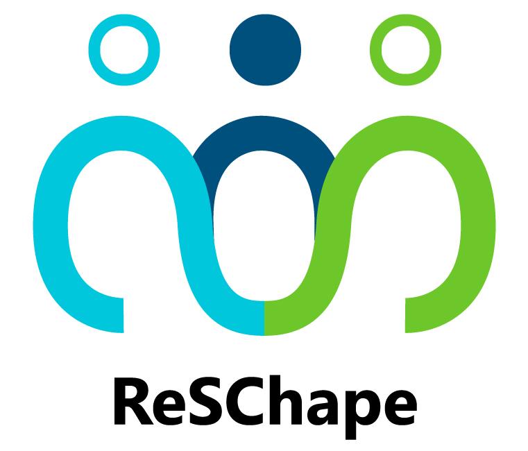ReSChape-logo-2021 Logo des EU-Projekts ReSChape zur Förderung von resilientem Supply Chain Management und effektivem Supply Chain Risikomanagement. Das Projekt unterstützt Unternehmen und Politik bei der Entwicklung robuster Logistiknetzwerke durch ganzheitliches Risikomanagement, Widerstandsmanagement und strategisches SCM.