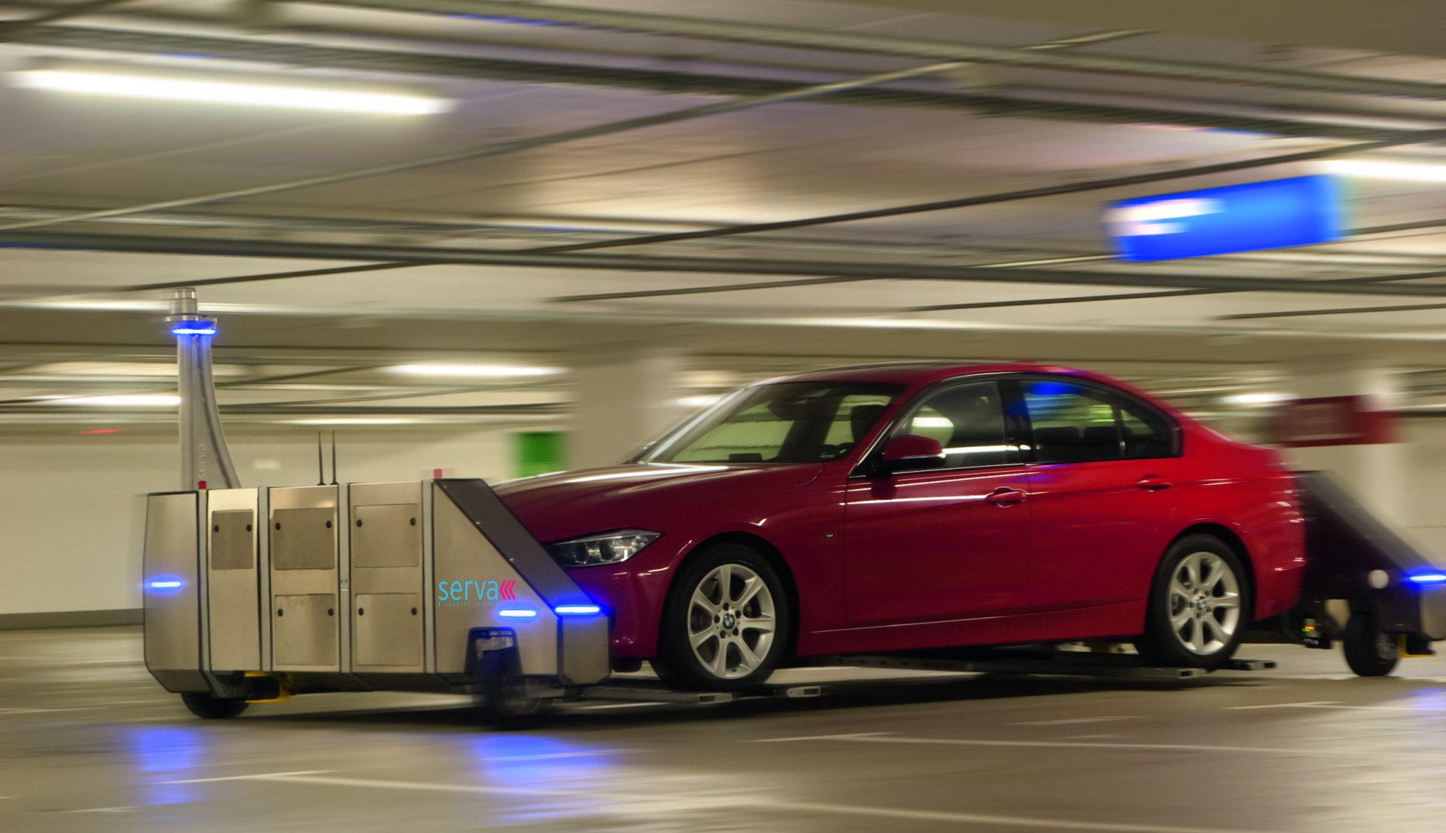 Automated Guided Vehicle with Car