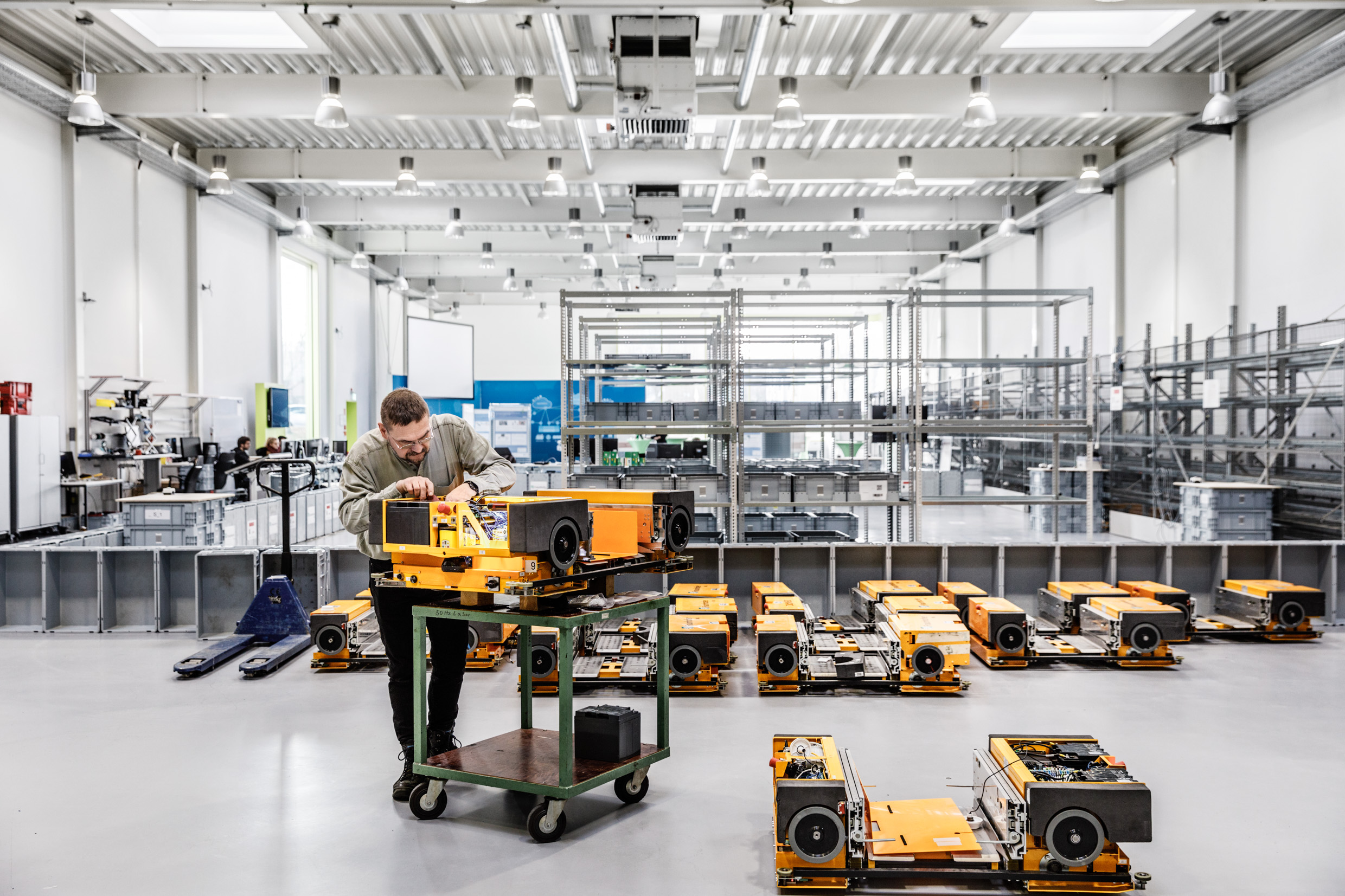 Die Halle des Prototypenzentrums