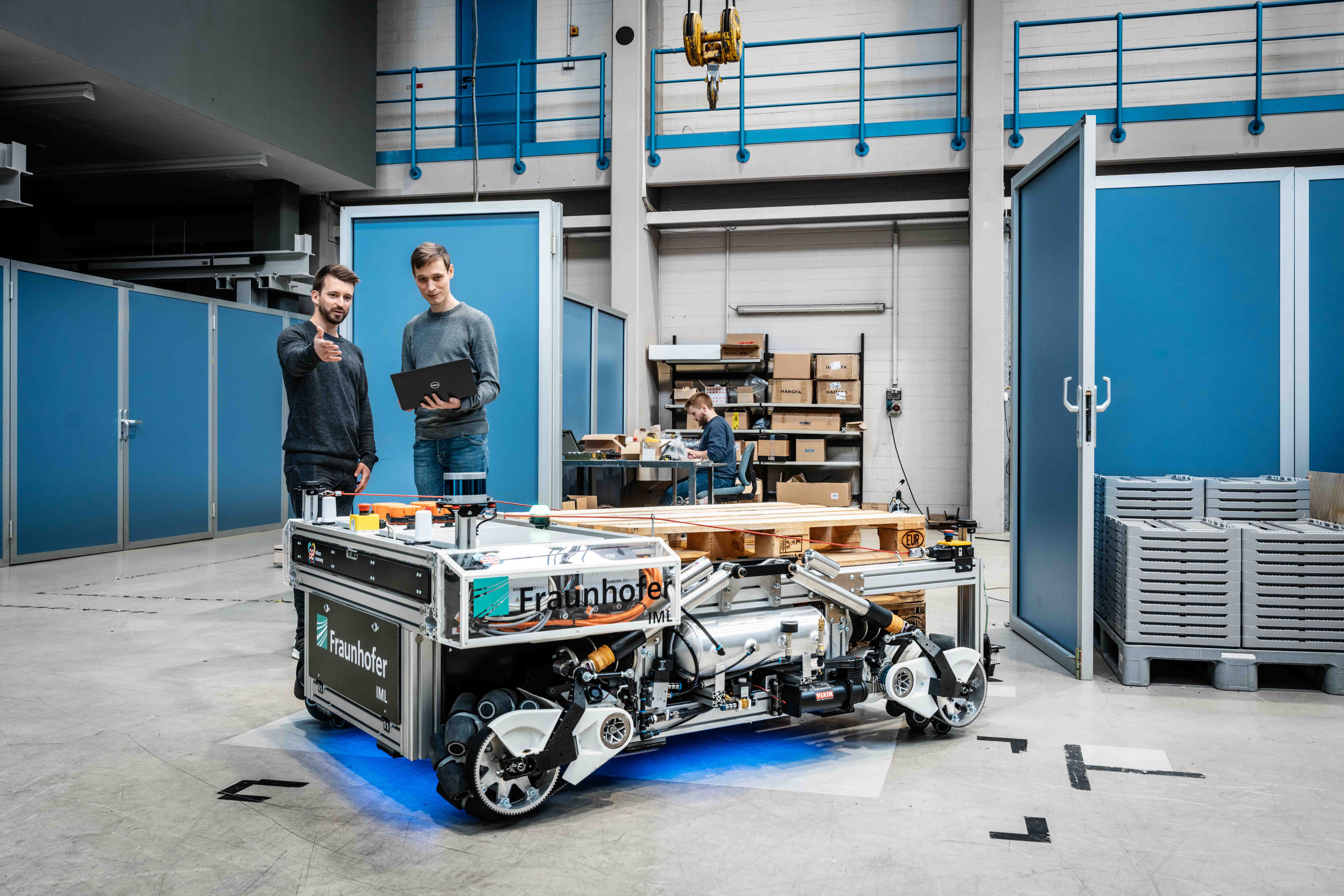 O³dyn O³dyn, Transportroboter, autonomes Fahrzeug