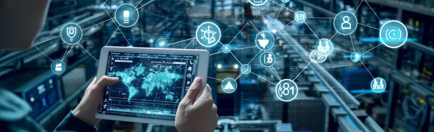 Manufacturing and industry with advanced AI-based automated machines